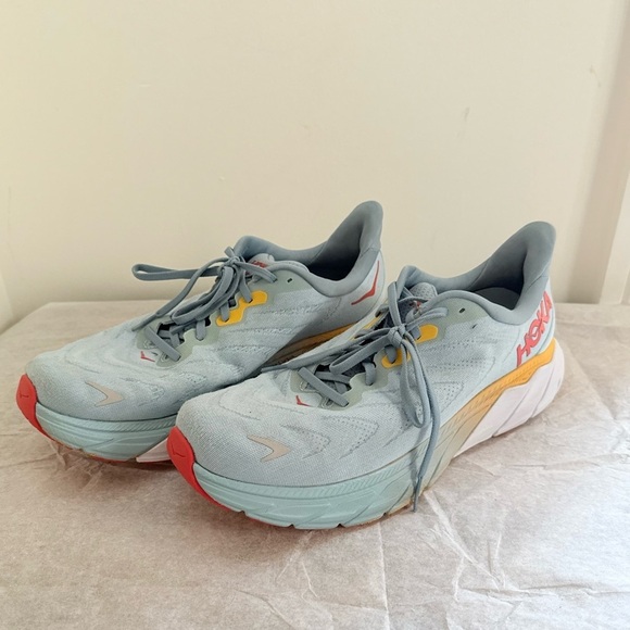 Hoka Men’s One One Hoka Arahi 6 Summer Song Mountain Spring 1123194 Size 10.5 W - Picture 2 of 8